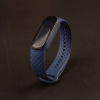 Xiaomi Mi Band 7 náhradný náramok - viazaný silikón Farba: Navy blue MBSCZ-7VS004