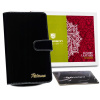 Peňaženka - Peterson Wallet Prírodná koža Čierna PTN BC-603-1711 Blac-Women's Product (Peterson veľký dámsky kožený hrad RFID)