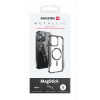 Swissten POUZDRO CLEAR JELLY MAGSTICK METALLIC PRO APPLE IPHONE 15 PLUS ČERNÉ