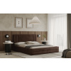 Posteľ ALCAMO 180x200 hnedá s úložným priestorom