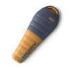 Perový zimný spacák Husky Dexter short -15°C blue/orange