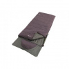 Outwell Contour dark purple výška osoby do 190 cm - pravý zip; Fialová spacák