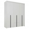 MID.YOU ŠATNÍKOVÁ SKRIŇA, biela, 181/215/60 cm - Online Only detský nábytok - 002163002402