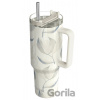 Nerezový termohrnček so slamkou Stream Cotton 1200 ml - Quokka