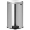 Brabantia, pedálový kôš newlcon 20 l farba matná oceľ