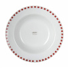 Banquet Talíř porcelánový hluboký CUBITO Red 21,6 cm