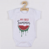 Body s potlačou New Baby My first Summer - 80 (9-12m)
