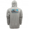 Mikina Grundéns Displacement DWR Hoodie Commercial Boat Athletic Heather Veľkosť XL