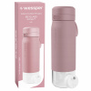 Filtračná fľaša Wessper B2 GLASS ActitexTM 700ml Ružová