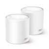 TP-LINK TP-Link Deco X50 (2-pack) Dvojpásmový (2,4 ghz/5 ghz) Wi-Fi 6 (802.11ax) Biela 3 Vnútorný (Deco X50(2-pack))