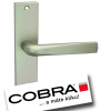 COBRA FLAT Povrch: F9 - nerezový elox, Rozteč: 72 mm, Prevedenie: PZ LI (kľučka ľavá/guľa)