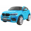 mamido Elektrické autíčko BMW X6 M dvojmiestne XXL lakované modré