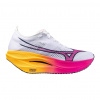 Bežecká obuv Mizuno Wave Rebellion Pro 3 White/Pink Tetra/Tang Orange UK 6,5