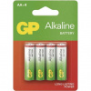 B04214 Alkalická batéria GP Alkaline AA (LR6), 4 ks (4 ks)