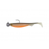 Fox Rage Bulk Loaded Slick Shads UV Hot Olive 13cm 4/0 15gr Plastová Nástraha