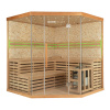 HOME DELUXE Tradičná sauna SKYLINE XL BIG Stena z umelého kameňa