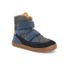 Barefoot zimné topánky Froddo - UP Winter Tex Denim modré