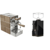 Stone Espresso Mine Premium Wood + Eureka Mignon Turbo, BL black