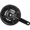 Shimano Kľuky MTB SHIMANO FC-TY301 170MM 42X34X24 - Čierna, 42-24T, 170mm
