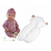 Llorens New born realistická bábika bábätko so zvukmi a mäkkým látkovým telom 74118 42 cm