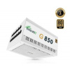 EVOLVEO EVOLVEO G850 zdroj 850W, 80+ GOLD, ATX 3.1, PCIe 5.1, aPFC, 140mm ventilátor, modulární, záruka 3 roky, bílý