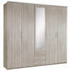 MID.YOU SKRIŇA SO ZRKADLOM, farba duba, 225/210/58 cm - Skrine - 001787067503