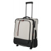 Travelite Crosslite 5.0 2w S exp. White Sand kufor + kozmetická taštička zadarmo