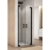 SANSWISS CADURA BLACK CA2C 140cm dvere do niky alebo do kombinácie / sprchový kút rohový, profil čierny - 87 – sklo matné Screen