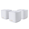 ASUS ZenWiFi XD4 Plus AX1800 3 Pack White Dvojpásmový (2,4 ghz/5 ghz) Wi-Fi 6 (802.11ax) Biela 2 Vnútorný (90IG07M0-MO3C40)