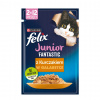 PUI Felix Fanstastic Junior - vlhké krmivo pre mačky - 85 g