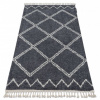 Eoshop Koberec BERBER ASILA B5970, šedo bílý - střapce, Maroko Shaggy (Velikost: 140x190 cm)