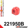 Zadní nebo přední stabilizátor silentblok 221950B (Zadní nebo přední stabilizátor polyuretanové lůžko silentblok)