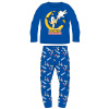 Ježko SONIC - licencia Chlapčenské velúrové pyžamo - Ježko Sonic 5204086, modrá Farba: Modrá, Veľkosť: 104