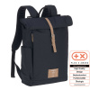 LÄSSIG Green Label Rolltop Backpack night blue batoh na rukoväť