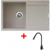 Sinks Ultima 790 Avena + Elasta S čierny matný