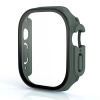 AppleMix Tvrdené sklo + rámik pre Apple Watch Ultra 49 mm - tmavozelené