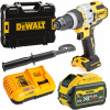 Akumulátorový rázový uťahovák 126 Nm FLEXVOLT 9 Ah DeWALT DCD999X1