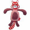 Resploot Cuddlers Red Panda - maskot psa, panda červená vyrobená z recyklovaných materiálov, s pískadlom