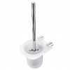 Nimco Bormo - WC kefa s držiakom, matné sklo/chróm BR X3-94WN-26