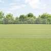 zahrada-XL Plot s stĺpmi Strieborná 1.5 x 25 m Oceľ 3336374