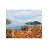 Diamantové maľovanie - DUBROVNÍK V CHORVÁTSKU Rámovanie: bez rámu a bez vypnutia plátna, Rozmer: 40x50 cm