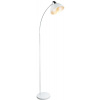 Globo Lighting Anita stojaca lampa 1x40 W biela-chróm 24703SW