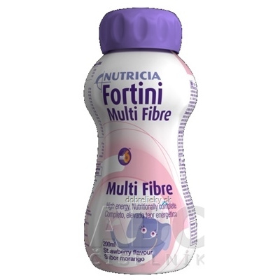 Fortini Multi Fibre pre deti výživa s jahodovou príchuťou 1x200 ml