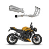 Triumph STREET TRIPLE 765 S / R / RS 2023 - 2024 kompletný ladený výfukový systém GPS + dB killer