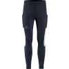 Pánské běžecké kalhoty CRAFT PRO Trail Tights - modrá Velikost: XL