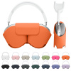 kwmobile kryt for Apple AirPods Max / AirPods Max 2 kryt - Sleep Mode Compatibility - Polyester Kryt pro Headphones - Summer oranžová