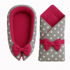 BabyTýpka Výbavička pro miminko mini Stars fuchsie