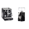 La Pavoni Cellini Classic, black + Eureka Mignon Silenzio, CR black