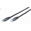 Gembird PP12-3M/BK Eth Patch kabel cat5e UTP 3m - černý
