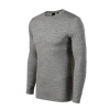 Malfini Premium MERINO RISE LS 159 Tričko pánske XXL, Tmavosivý melír